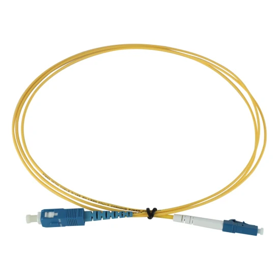 Cordon de brassage d'assemblage de câble à fibre optique pour Sc LC
